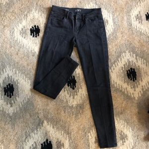 Loft black jeans